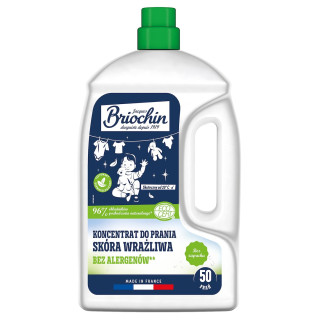 Płyn do Prania Bezzapachowy dla Skóry Wrażliwej 50 Prań 2,27 l - Brioc