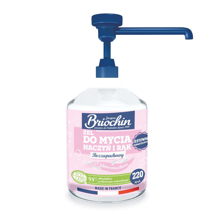 Żel do Mycia Naczyń i Rąk z Mydłem Marsylskim 500 ml - Briochin - Ekoc