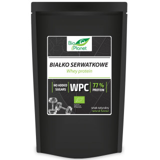Białko Serwatkowe Naturalne WPC 77 BIO 150 g - Bio Planet - Ekochatka