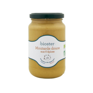Musztarda z 6 Przyprawami BIO 350 g - Bioster - Ekochatka