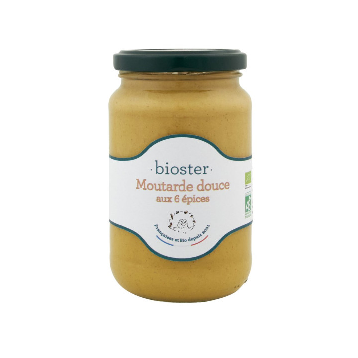 Musztarda z 6 Przyprawami BIO 350 g - Bioster - Ekochatka
