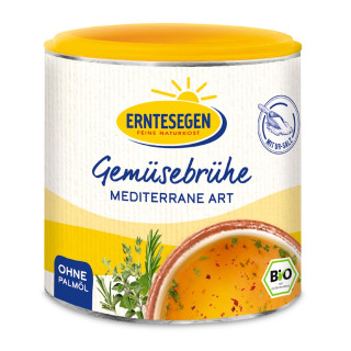 Bulion Warzywny Srodziemnomorski w Proszku BIO 125 g - Erntesegen - Ek