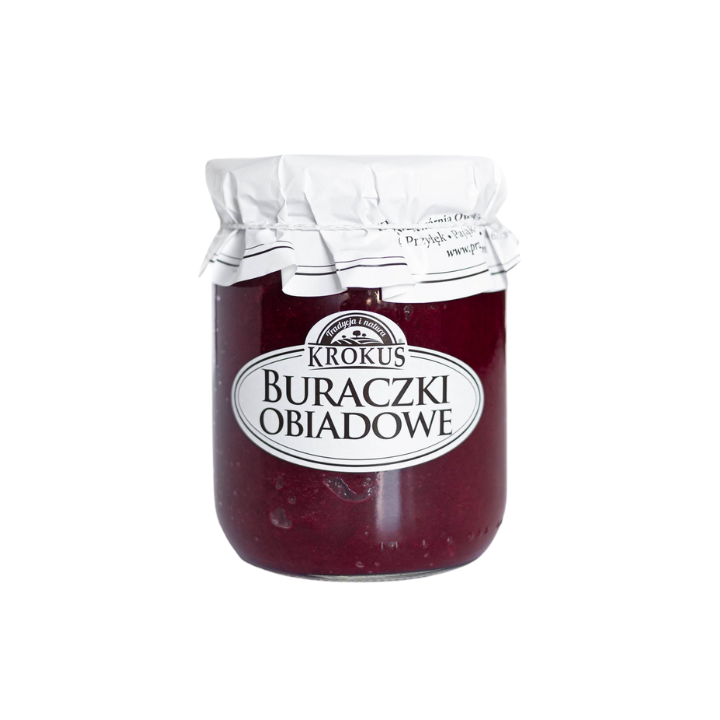 Buraczki Obiadowe Bezglutenowe 500 g - Krokus - Ekochatka