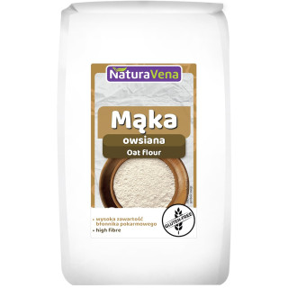 Mąka Owsiana Bezglutenowa 400 g - Naturavena - Ekochatka