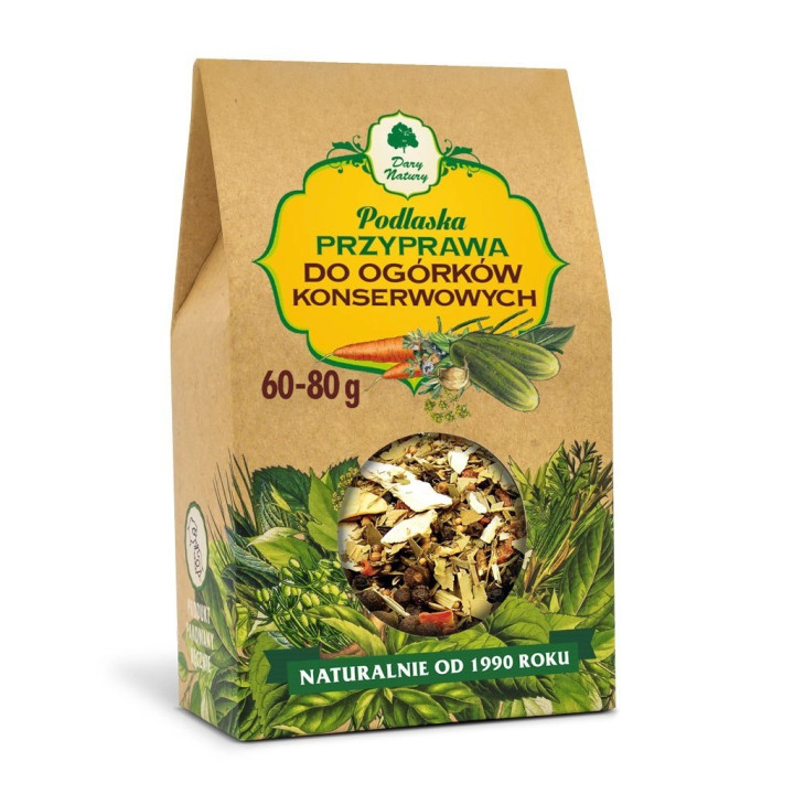 Przyprawa do Ogórków Konserwowych 100 g - Dary Natury - Ekochatka