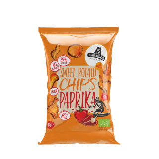 Chipsy z Batatów z Papryką Wędzoną Bezglutenowe BIO 90 g - John Altman