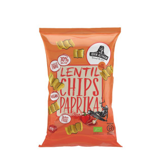 Chipsy z Soczewicy Paprykowe Bezglutenowe BIO 75 g - John Altman - Eko