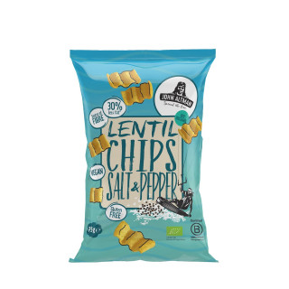 Chipsy z Soczewicy z Solą i Pieprzem Bezglutenowe BIO 75 g - John Altm