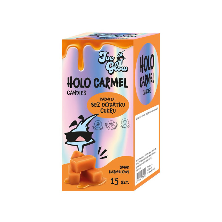 Karmelki Toffi bez Cukru Bezglutenowe 90 g - Joe Glow - Ekochatka