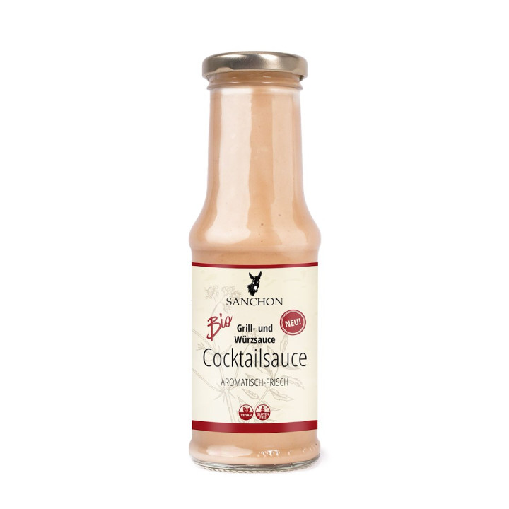 Sos Koktajlowy Bezglutenowy BIO 210 ml - Sanchon - Ekochatka