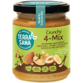 Krem Orzechowy Crunchy Mix 4 Orzechy BIO 250 g - Terrasana