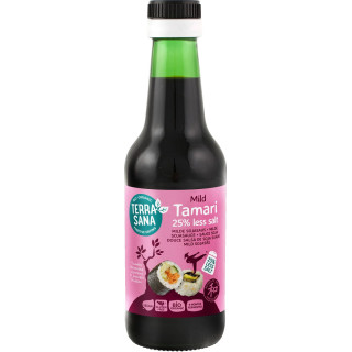 Sos Sojowy Tamari Łagodny 25% Mniej Soli Bezglutenowy BIO 250 ml - Ter