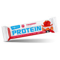 Baton Proteinowy Truskawkowy w Polewie Białej Bezglutenowy BIO 50 g - Maxsport