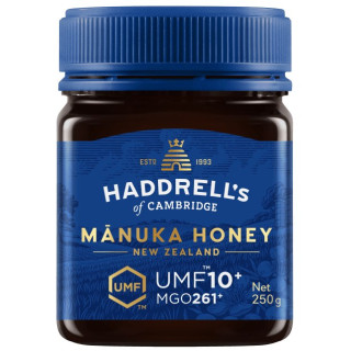 Miód Manuka MGO 261+ UMF 10+ 250 g - Haddrell's of Cambridge - Ekochat