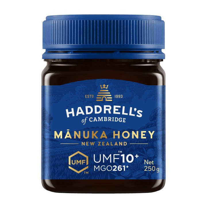 Miód Manuka MGO 261+ UMF 10+ 250 g - Haddrell's of Cambridge - Ekochat