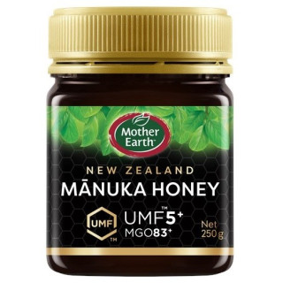 Miód Manuka MGO 83+ UMF 5+ 250 g - Mother Earth - Ekochatka