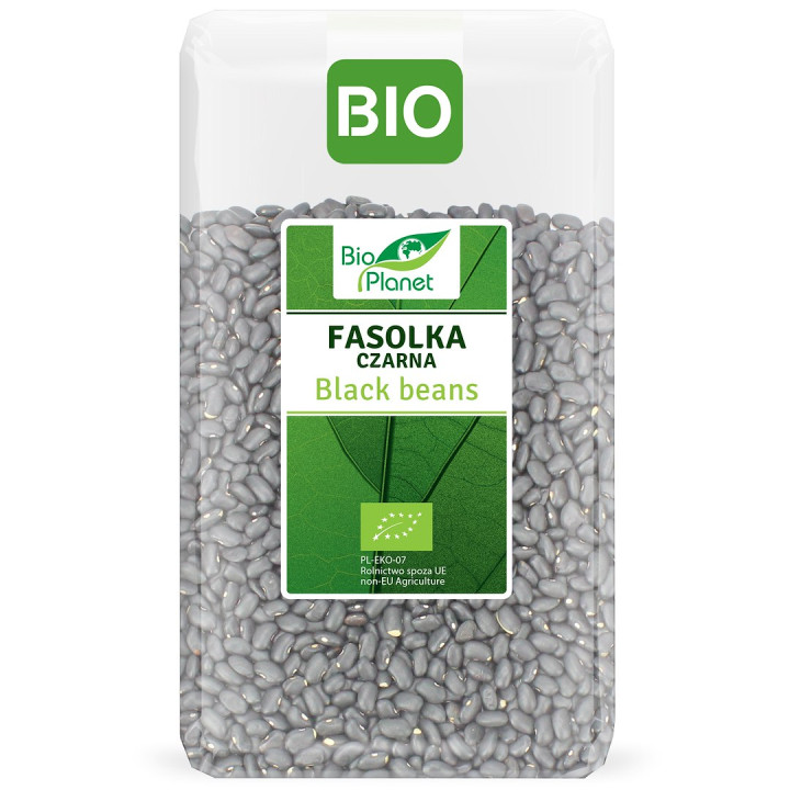 Fasolka Czarna BIO 1 kg - Bio Planet - Ekochatka