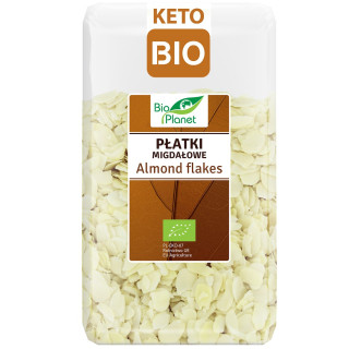 Platki Migdalowe BIO 600 g - Bio Planet - Ekochatka
