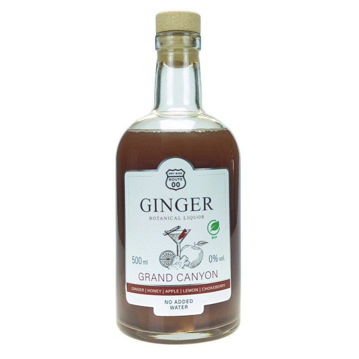 Likier Imbirowy Grand Canyon z Aronią BIO 500 ml - Segura - Ekochatka