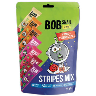 Zestaw Przekąsek Owocowych bez Cukru Bezglutenowy 98 g - Bob Snail - E
