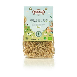 Makaron (Ryżowy Razowy) Farma Bezglutenowy BIO 250g | DALLA COSTA - Ekochatka
