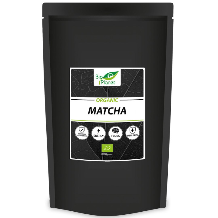 Herbata Zielona Matcha w Proszku BIO 500 g - Bio Planet - Ekochatka