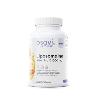 Witamina C Liposomalna 1000 mg Bezglutenowa 60 Kapsułek - Osavi - Ekoc
