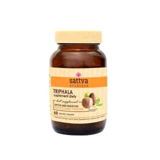 Triphala Ekstrakt 450 mg 60 Kapsułek - Sattva - Ekochatka