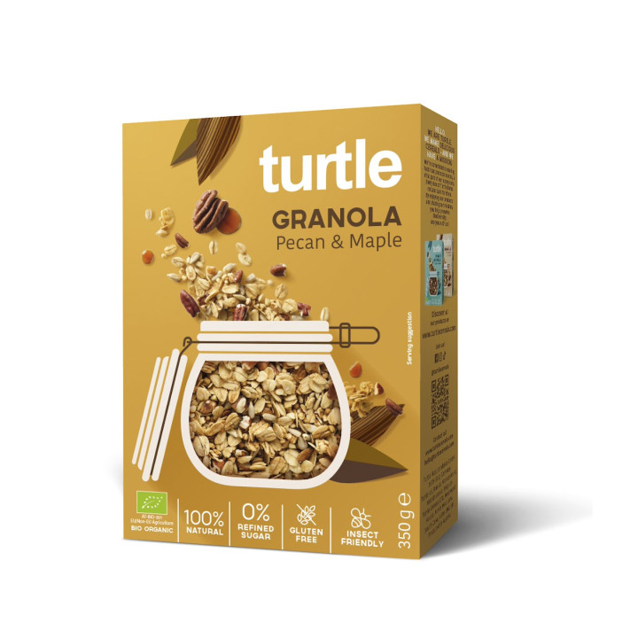 Granola z Orzechami Pekan i Syropem Klonowym Bezglutenowa BIO 350 g - 