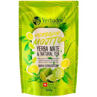 Yerba Mate Mojito z Zieloną Herbatą Sencha i Miętą 300 g - Yerbador - 