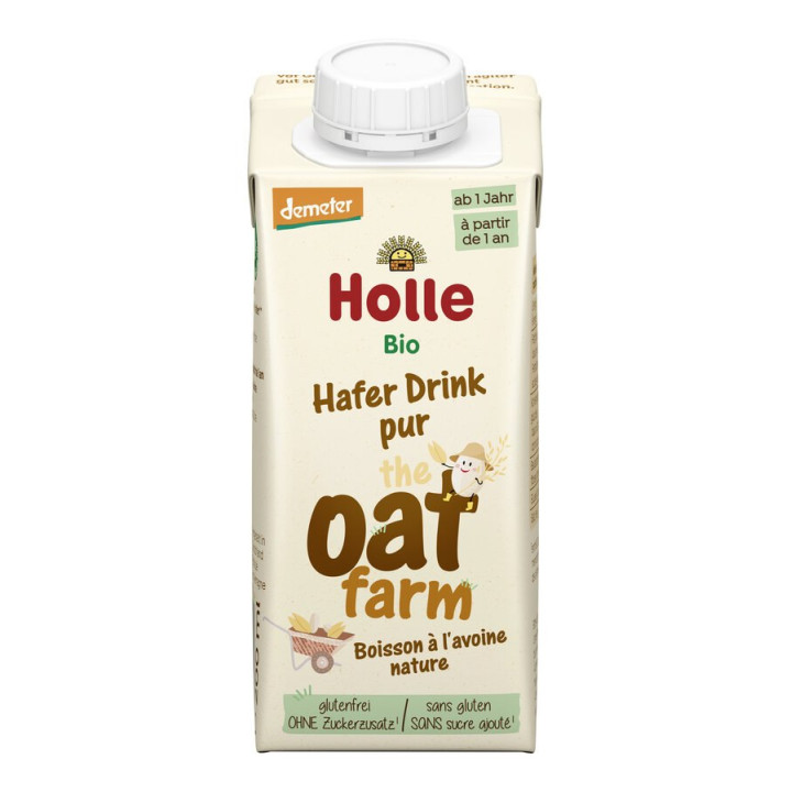 Napój Owsiany dla Dzieci od 1 Roku Bezglutenowy BIO 200 ml - Holle - E