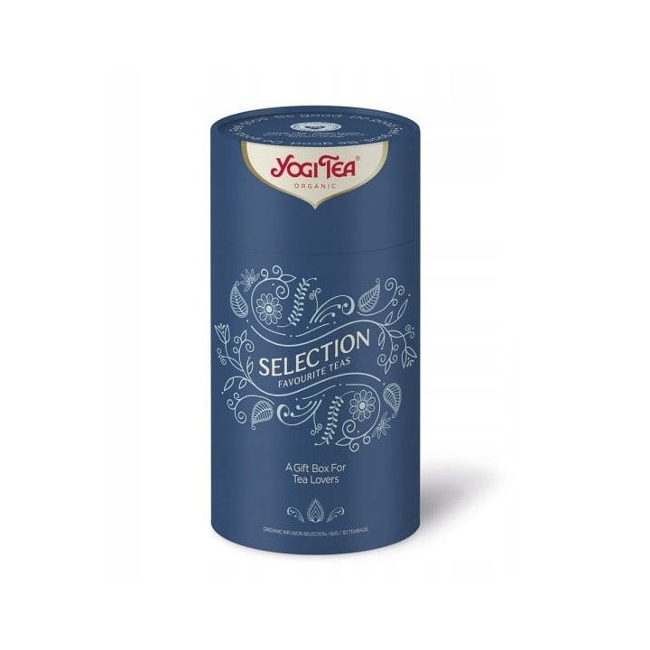 Zestaw Prezentowy Herbat 5 Smaków 30 Saszetek BIO 60 g - Yogi Tea - Ek