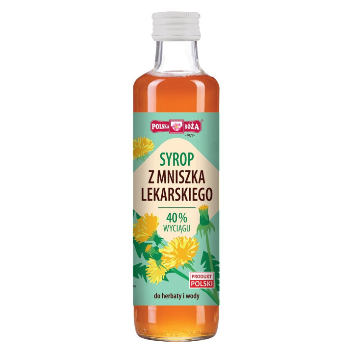 Syrop z Mniszka Lekarskiego 250 ml - Polska Róża - Ekochatka