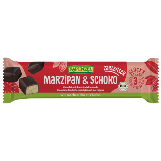 Batonik Marcepanowy z Miodem w Czekoladzie Gorzkiej BIO 50 g - Rapunze