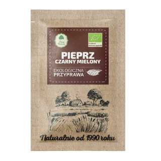 Pieprz Czarny Mielony BIO 15 g - Dary Natury - Ekochatka