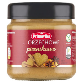 Pasta Orzechowa Piernikowa Bezglutenowa 185 g - Primavika - Ekochatka