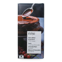 Czekolada Kuwertura Gorzka 70% Kakao BIO 150 g - Vivani
