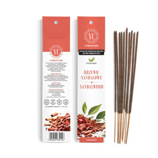Kadzidełka Indyjskie Drzewo Sandałowe 10 szt. 16 g - Your Candle - Eko