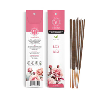 Kadzidełka Indyjskie Róża 10 szt. 16 g - Your Candle - Ekochatka