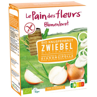 Pieczywo Chrupkie Cebulowe Bezglutenowe BIO 150 g - Le Pain Des Fleurs