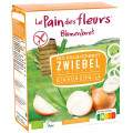 Pieczywo Chrupkie Cebulowe Bezglutenowe BIO 150 g - Le Pain Des Fleurs