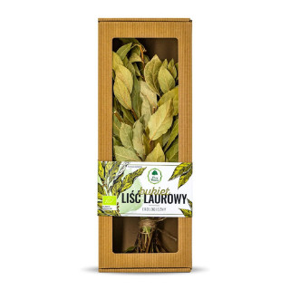 Lisc Laurowy Bukiet na Galazkach BIO 100 g - Dary Natury - Ekochatka