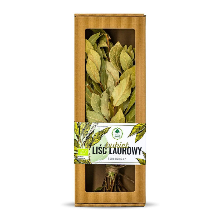 Lisc Laurowy Bukiet na Galazkach BIO 100 g - Dary Natury - Ekochatka