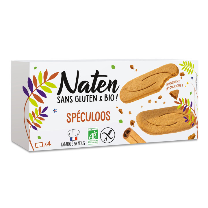 Ciastka Cynamonowe Bezglutenowe BIO 120 g - Naten - Ekochatka