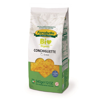 Makaron Conchigliette Kukurydziano-Ryżowy Bezglutenowy BIO 340 g - Far