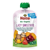 Mus Owocowy dla Dzieci Słodki Leniwiec Bezglutenowy BIO 100 g - Holle