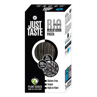 Makaron Proteinowy Spaghetti z Fasoli Czarnej Bezglutenowy BIO 250 g -