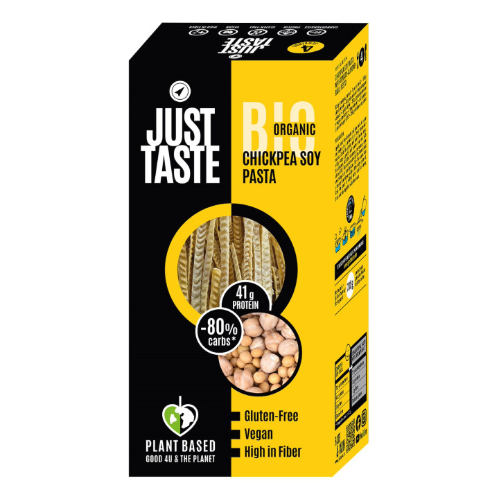 Makaron Proteinowy Sojowo-Ciecierzycowy Spaghetti Bezglutenowy BIO 250