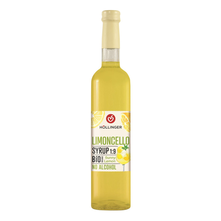 Syrop do Drinkow i Koktajli Limoncello BIO 500 ml - Hollinger - Ekocha