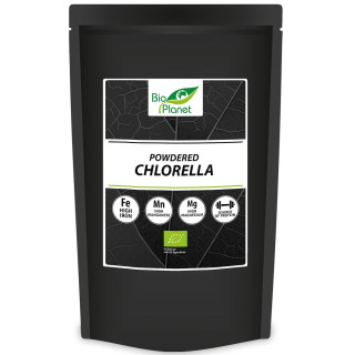 Chlorella w Proszku BIO 500 g - Bio Planet - Ekochatka